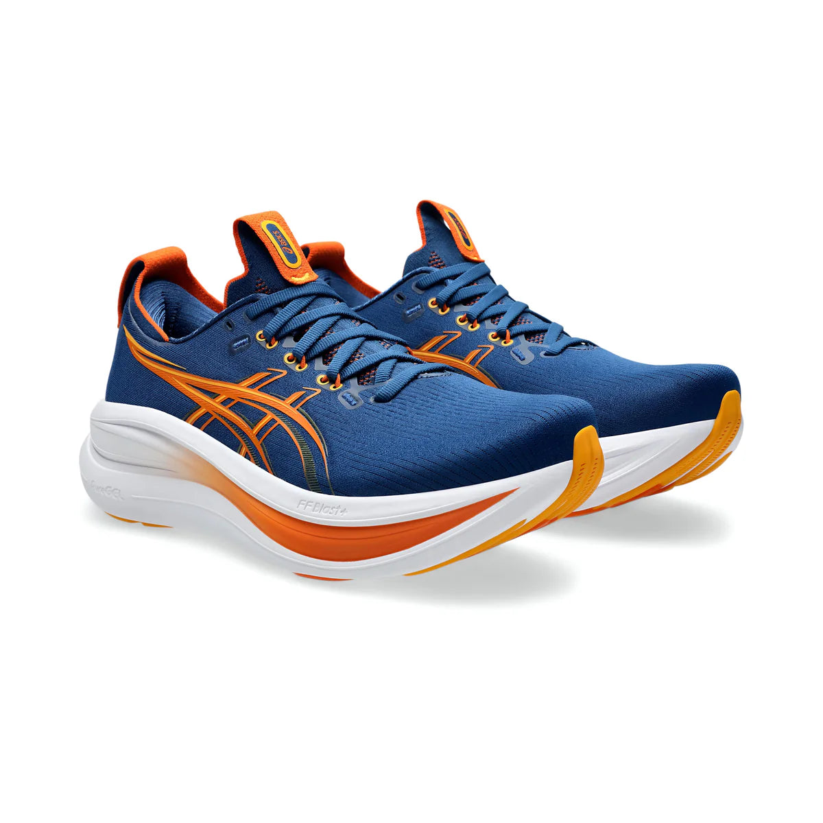 Gel Nimbus 28 Running - Blue Orange