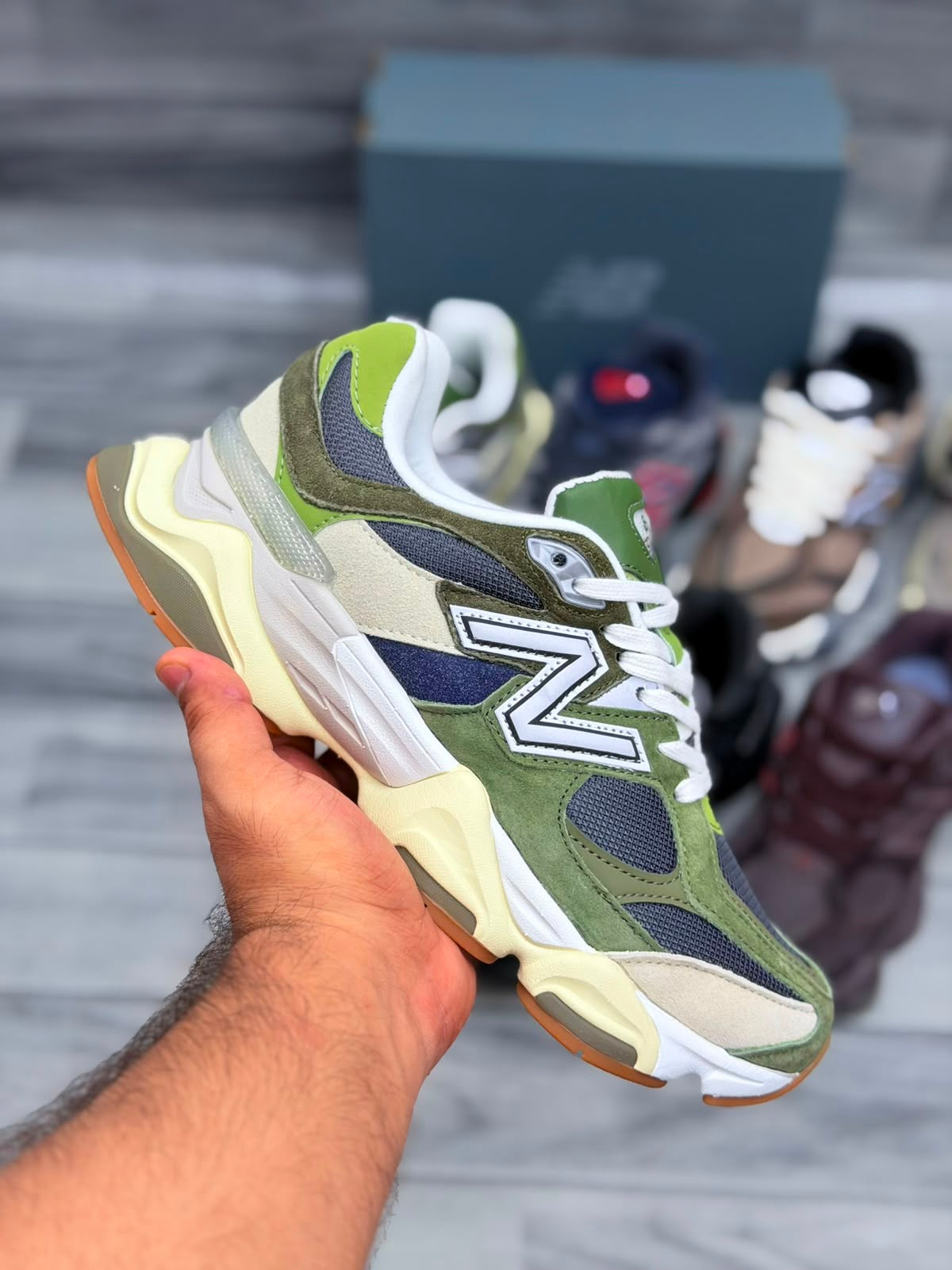 NB-9060 Green/Grey