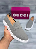 Gucci Men’s Shoes (Gray)