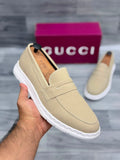 Gucci Men’s Shoes (Cream)