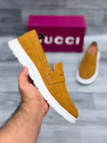 Gucci Men’s Shoes (Camel)