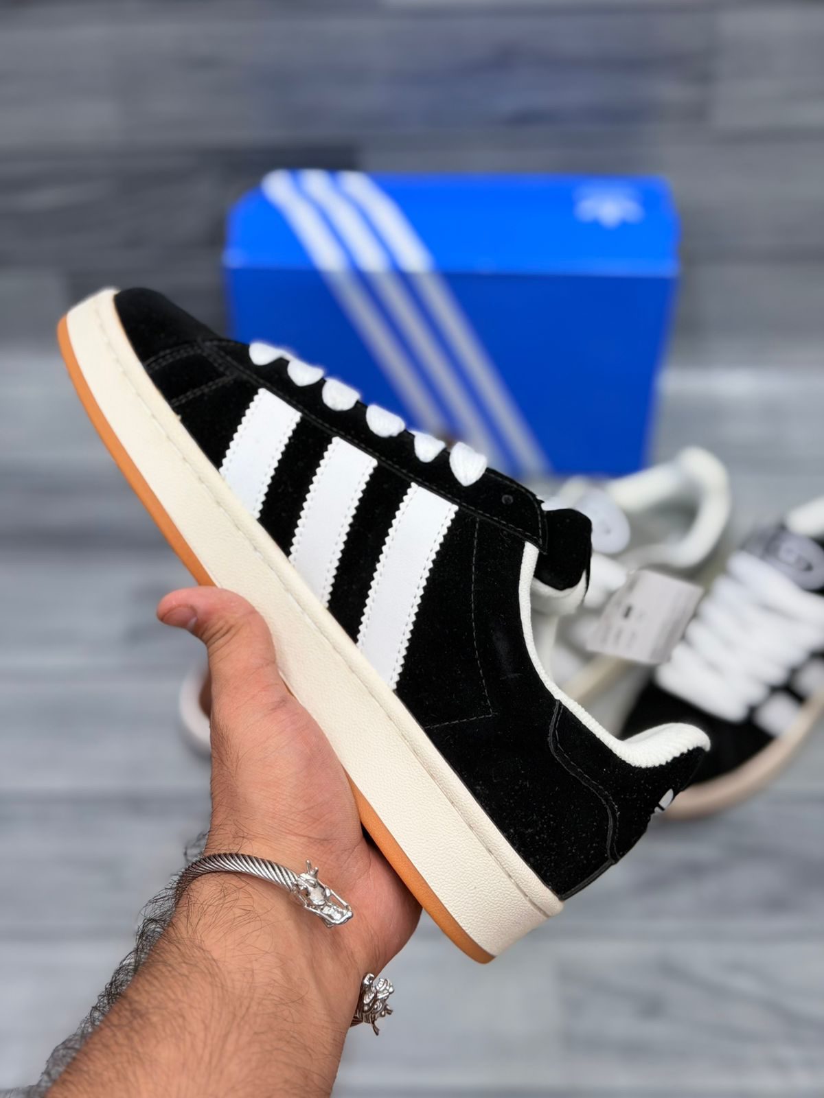Adidas Campus (Black &amp; White)