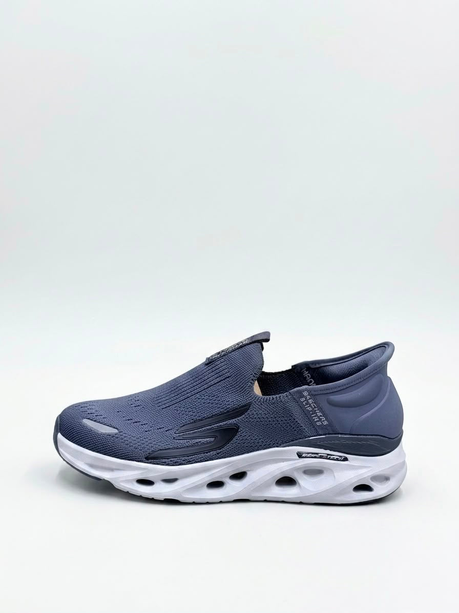 Skechers Slip-Ins (Swirl Tech Edition)     Ash Grey