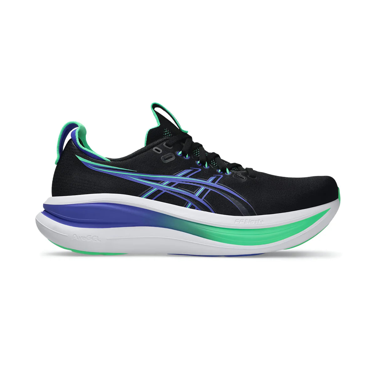 Gel Nimbus 28 Running - Black Green