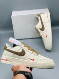 Nike Air Force 1 (Cream Brown)