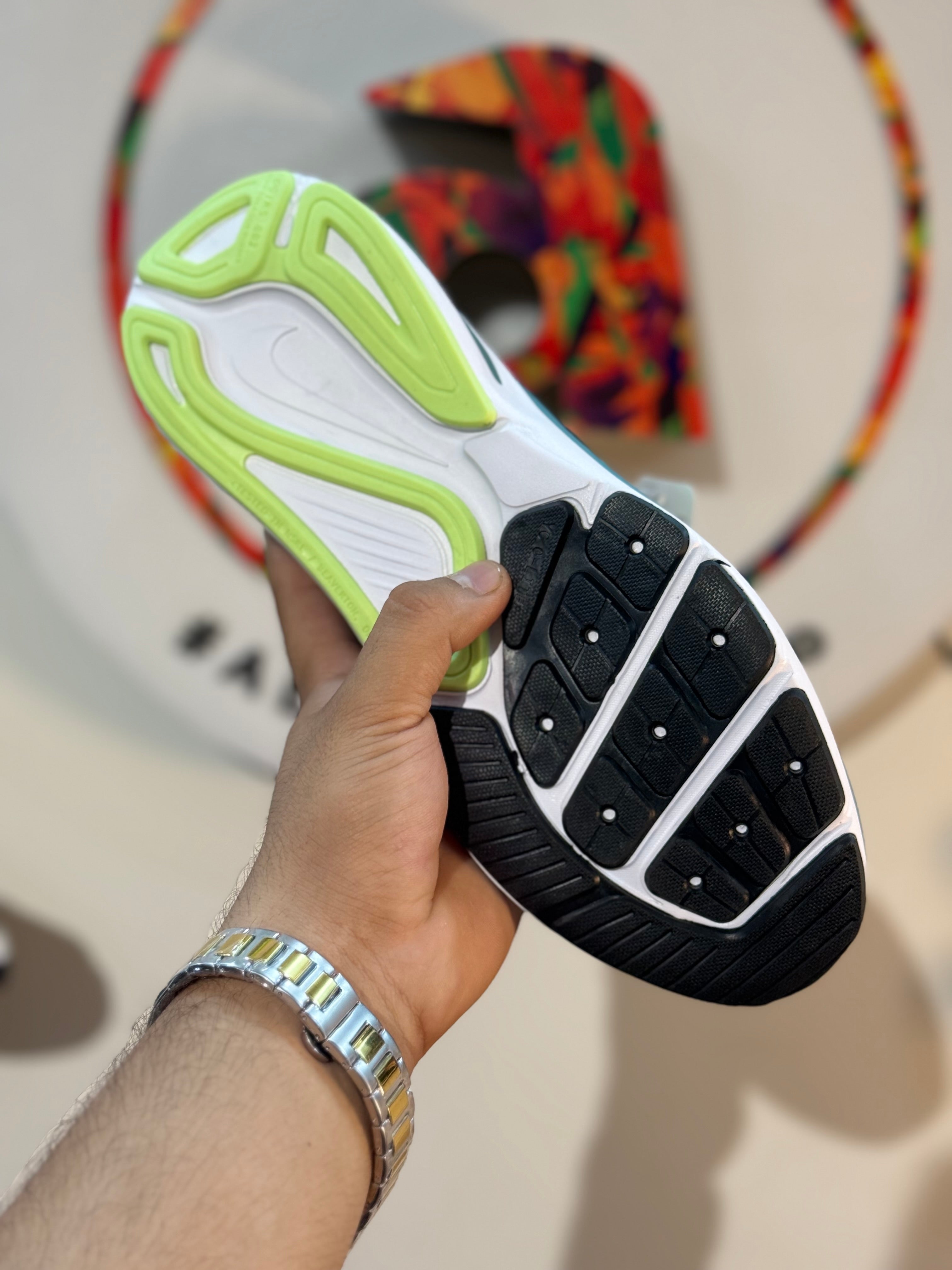 Nike Structure 26 X (Black / Neon Green / Teal)