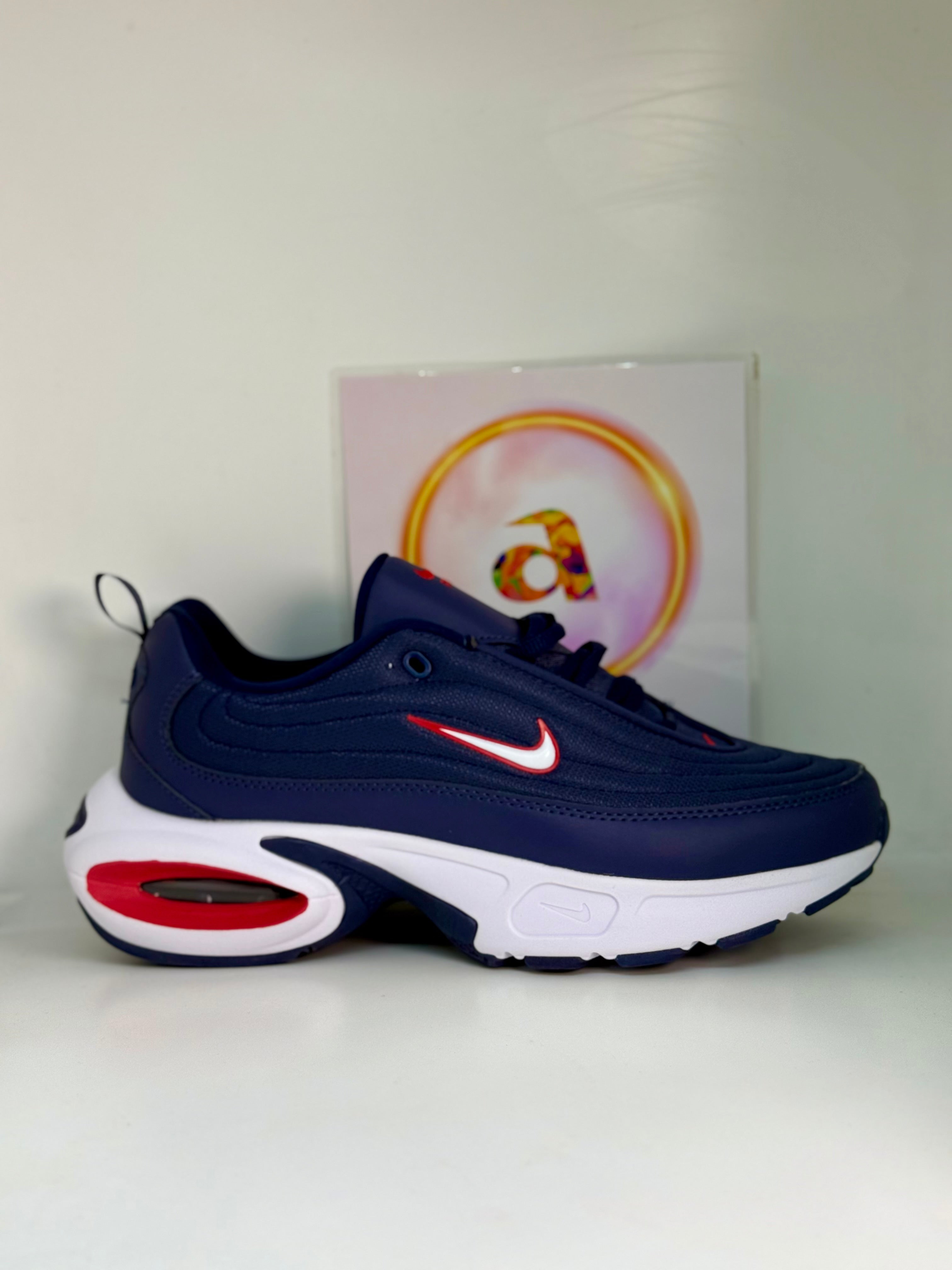 Nike Airmax Portal(Navy White Neon Red)