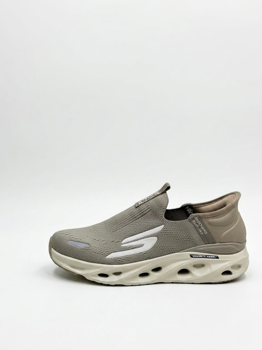 Skechers Slip-Ins (Swirl Tech Edition) Khaki