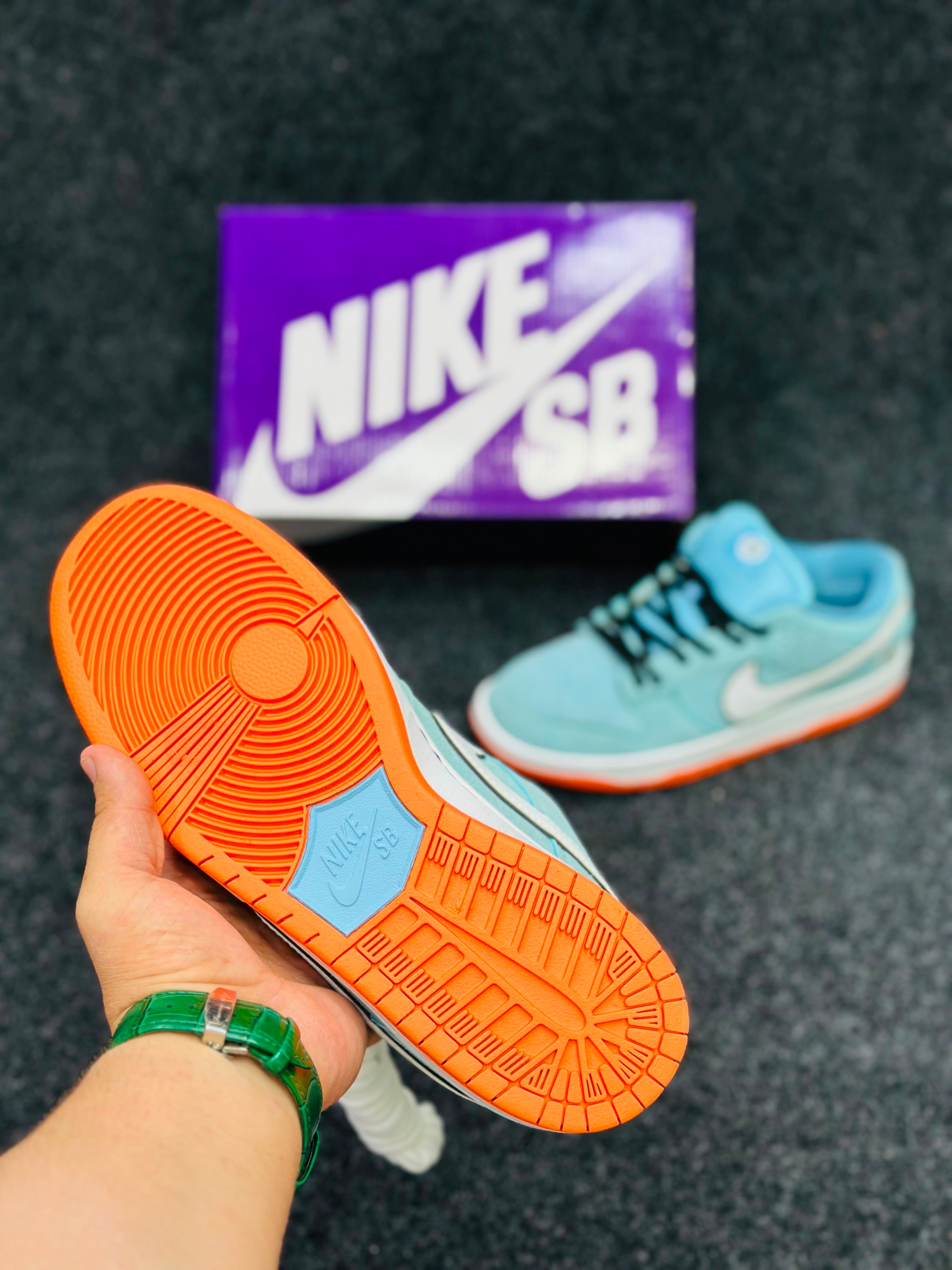 NK SB Dunk Low Gulf 58