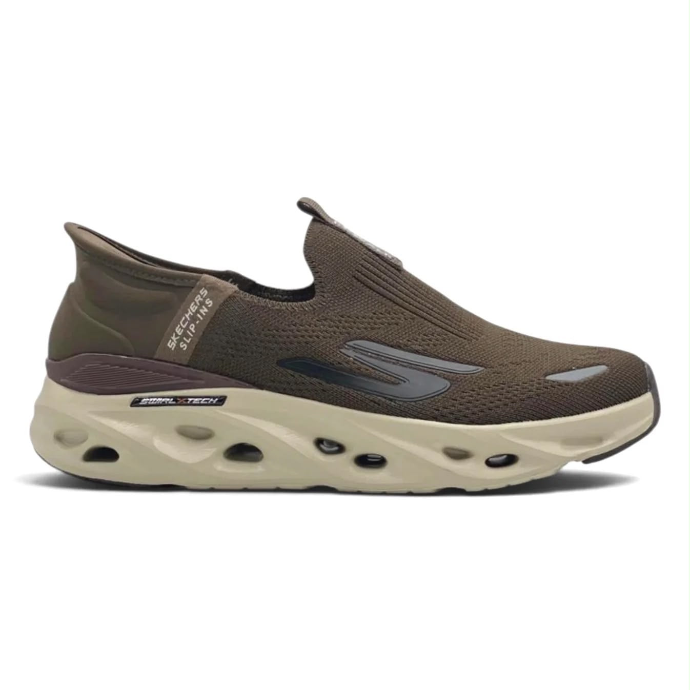 Skechers Slip-Ins (Swirl Tech Edition) Mocha Brown