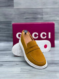 Gucci Men’s Shoes (Camel)