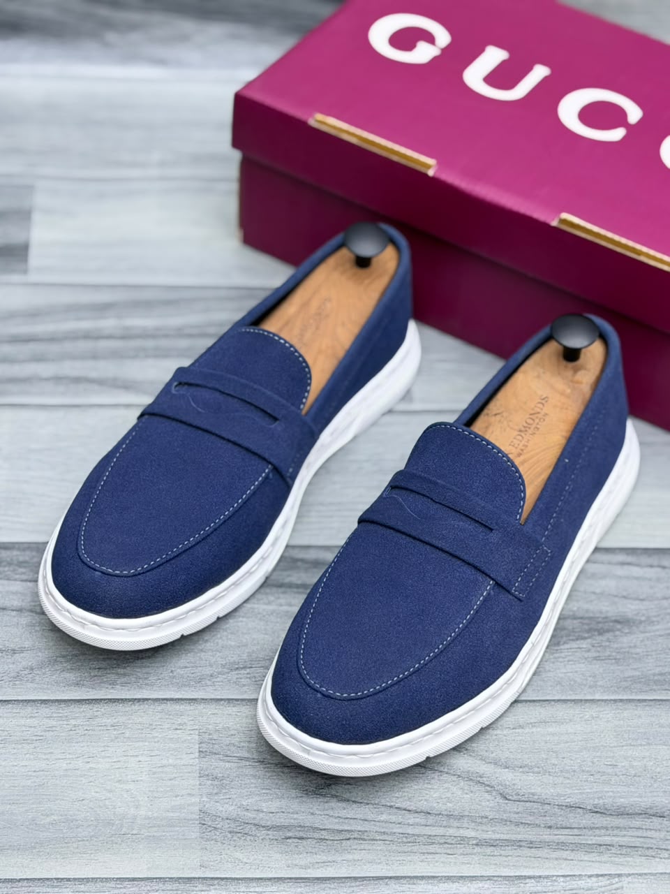 Gucci Men’s Shoes (Blue)