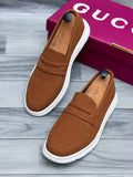 Gucci Men’s Shoes (Mustard)