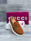 Gucci Men’s Shoes (Mustard)
