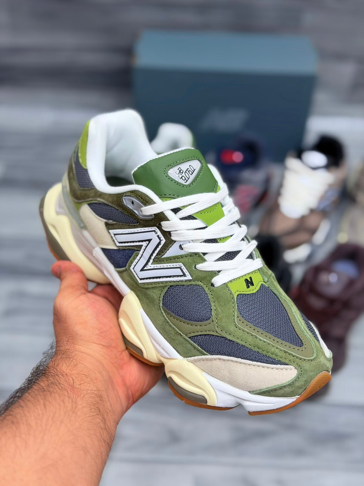 NB-9060 Green/Grey