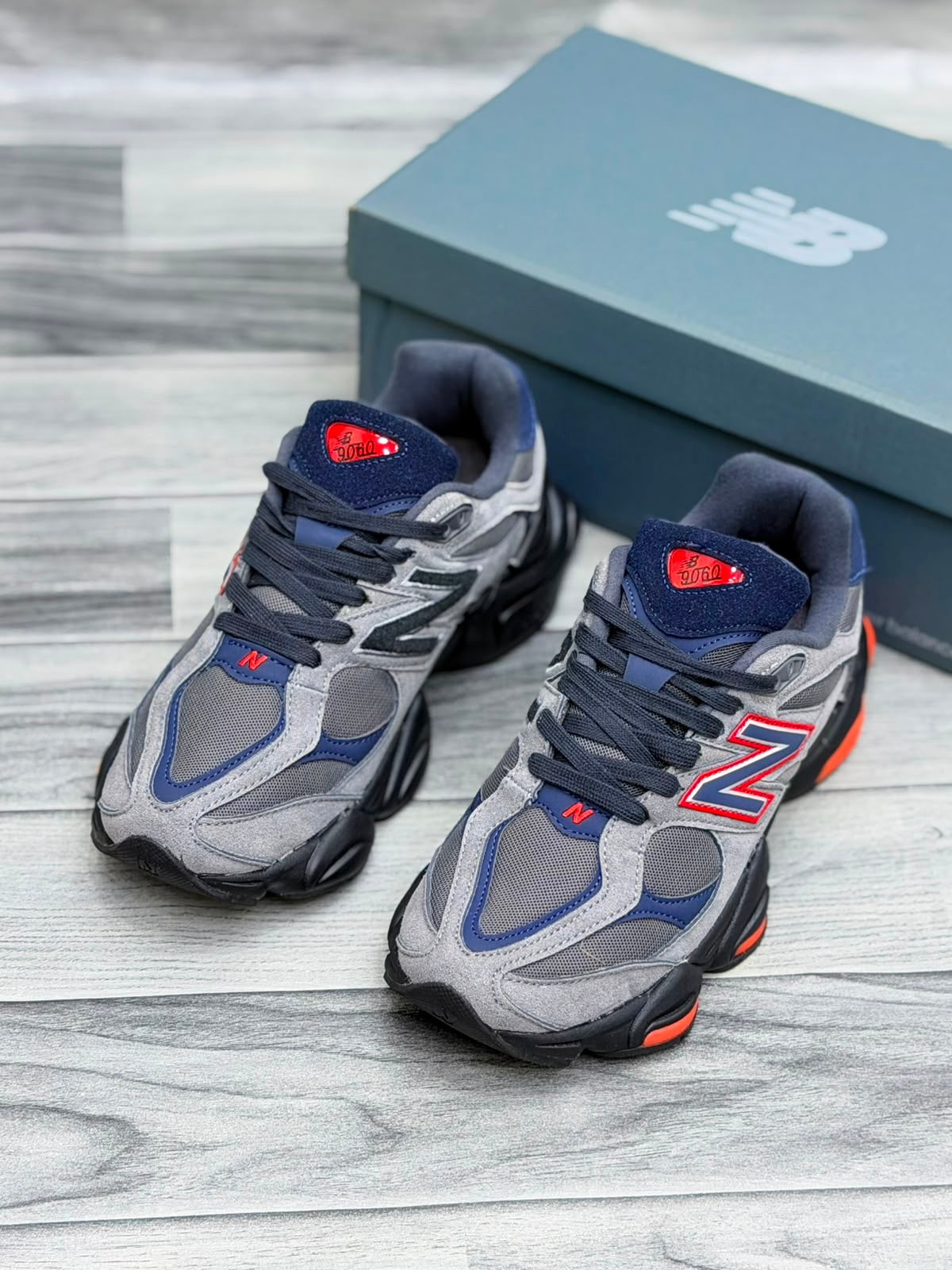NB-9060 Grey/Black/Red