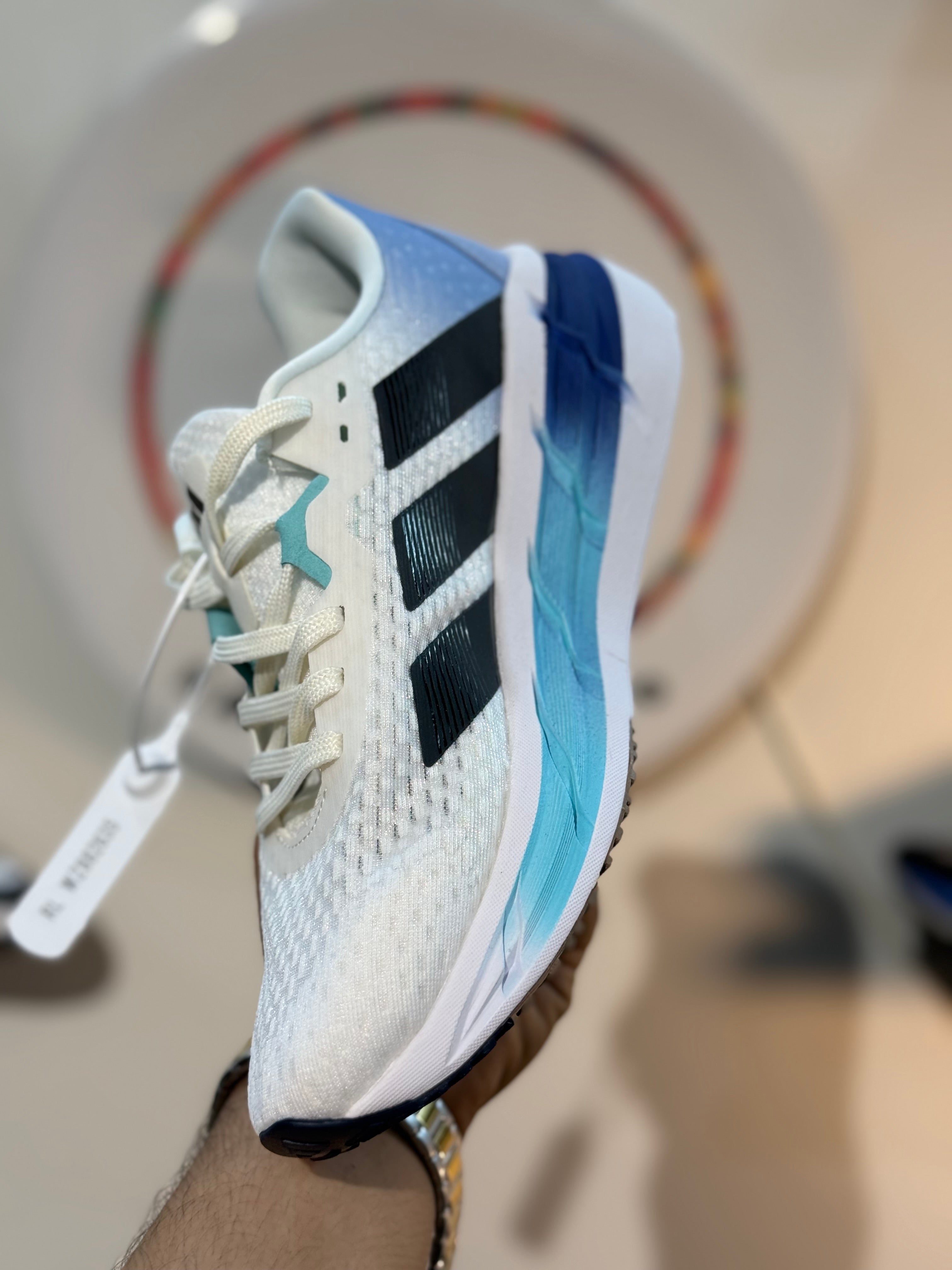 AD Adistar 2.0 (Cloud White / Core Black / Lucid Blue)