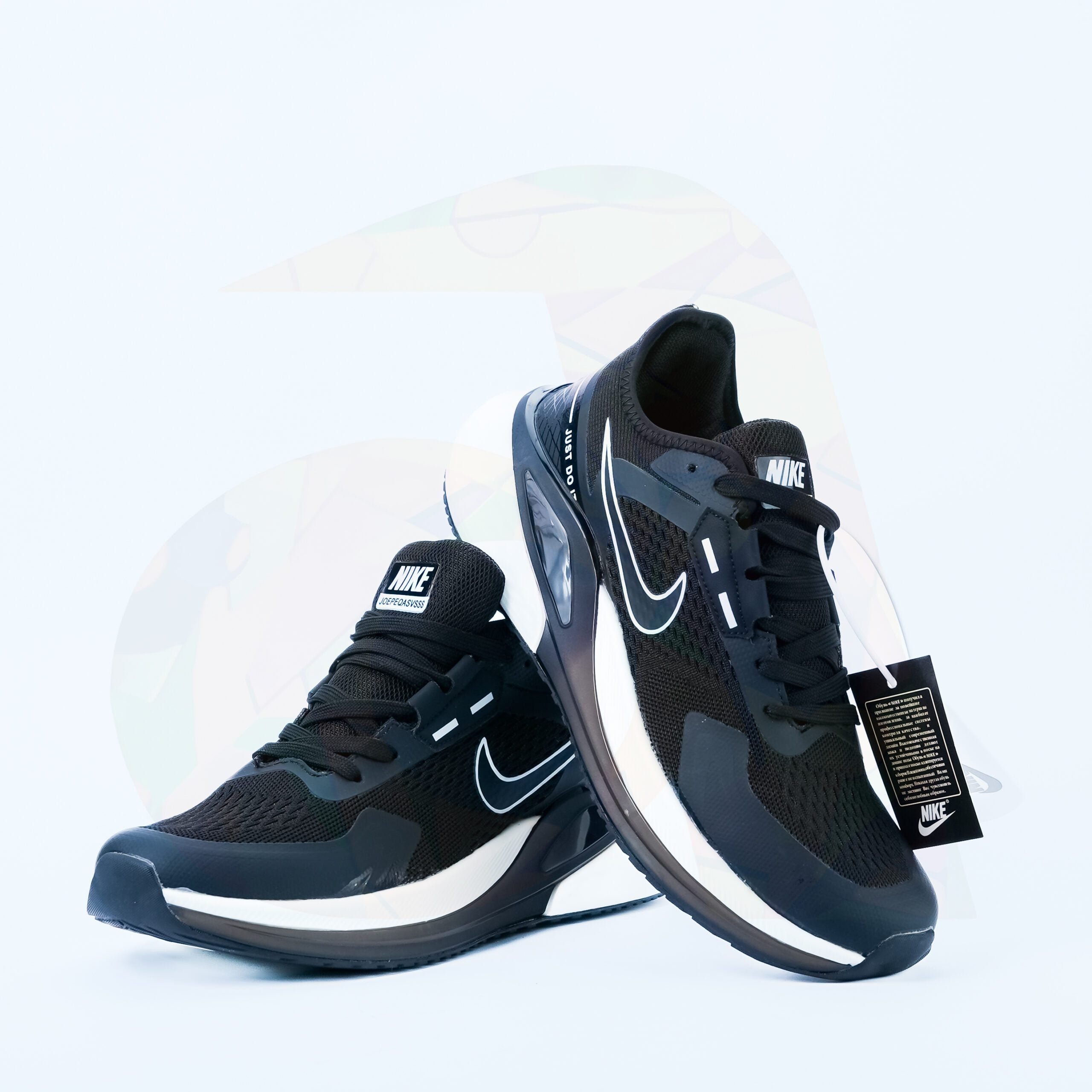 Nike Pegasus 41 (Dark Black with White accents)