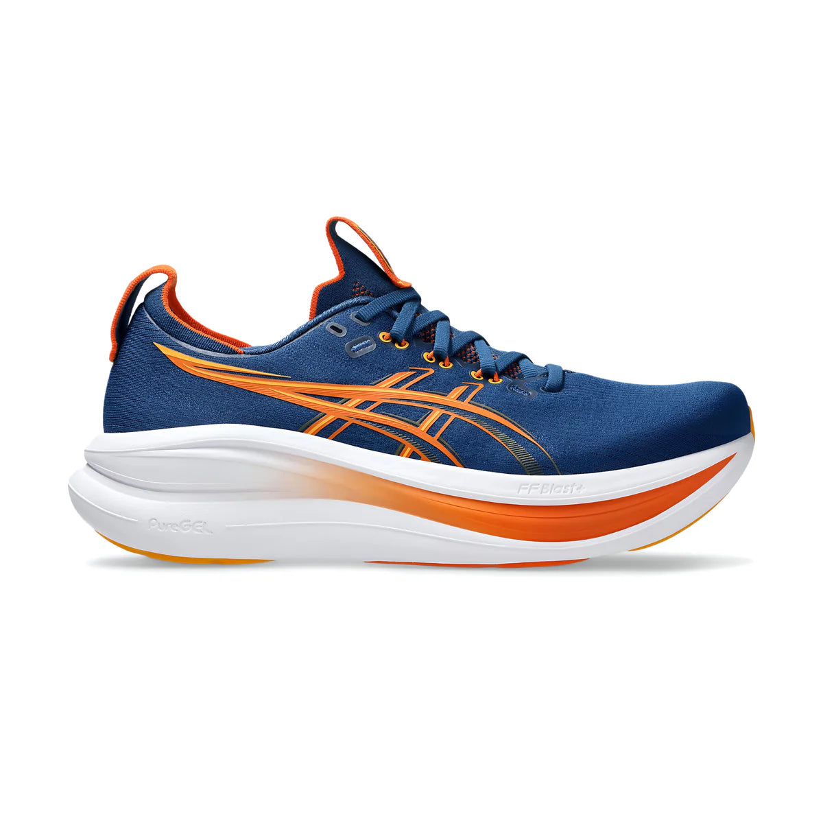 Gel Nimbus 28 Running - Blue Orange