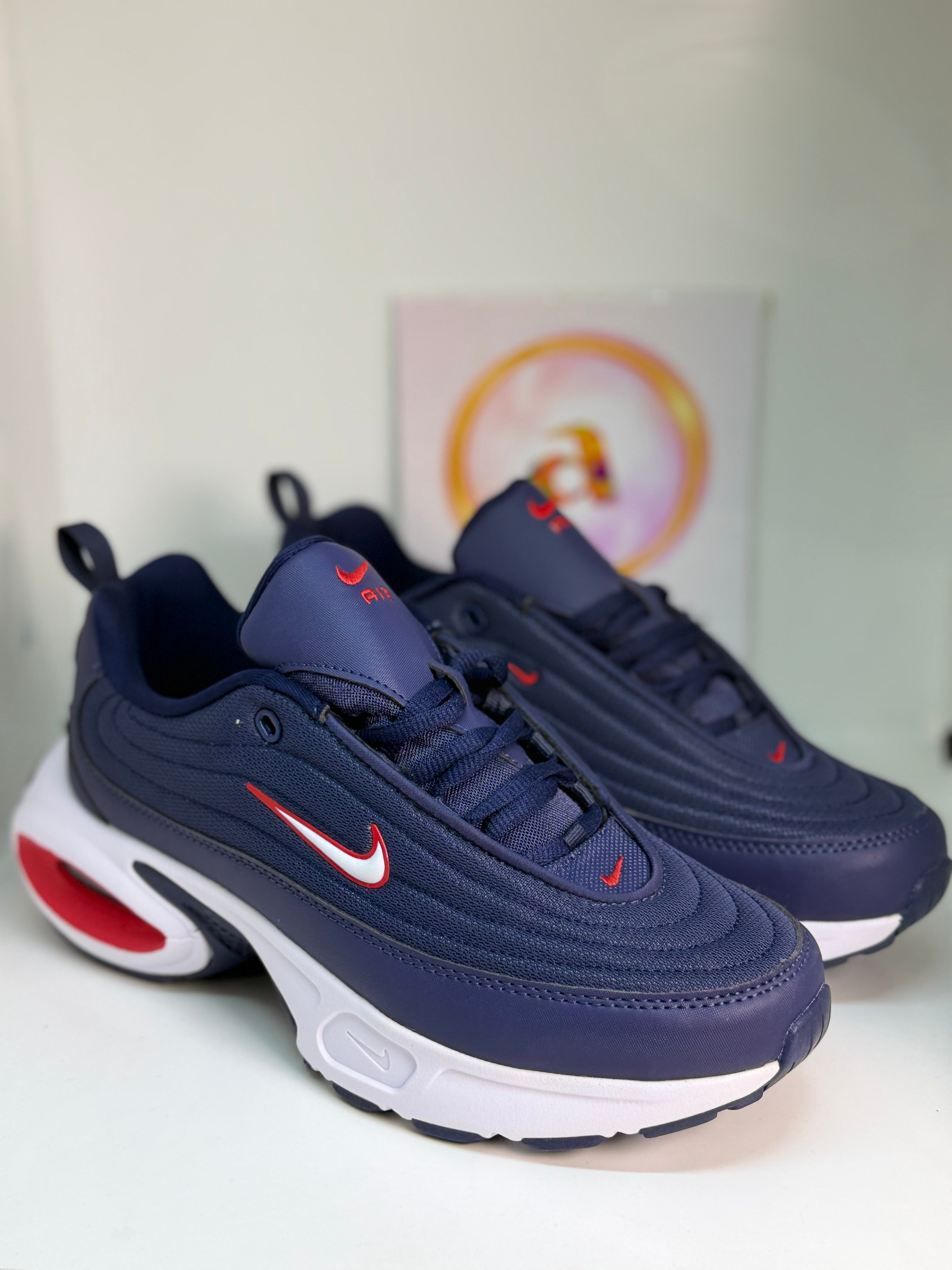 Nike Airmax Portal(Navy White Neon Red)