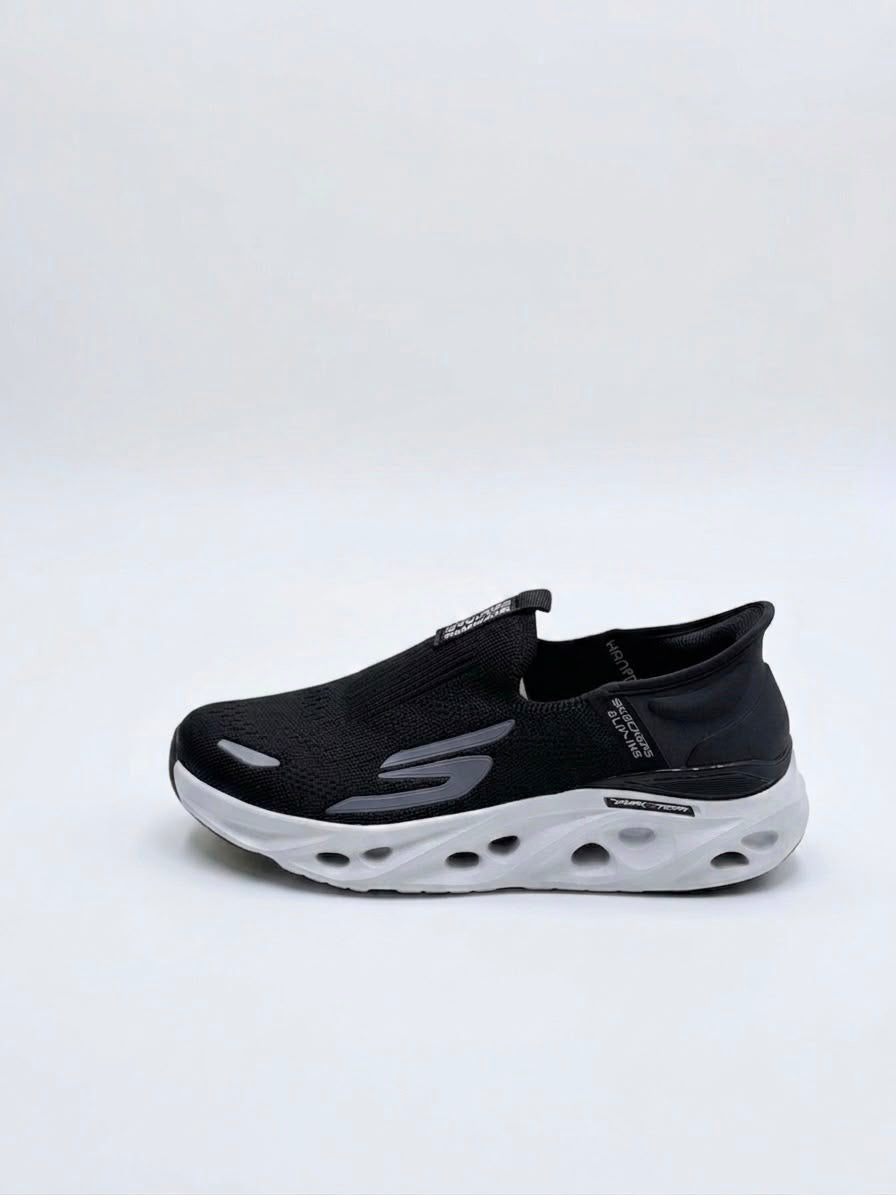 Skechers Slip-Ins (Swirl Tech Edition) White/Gray