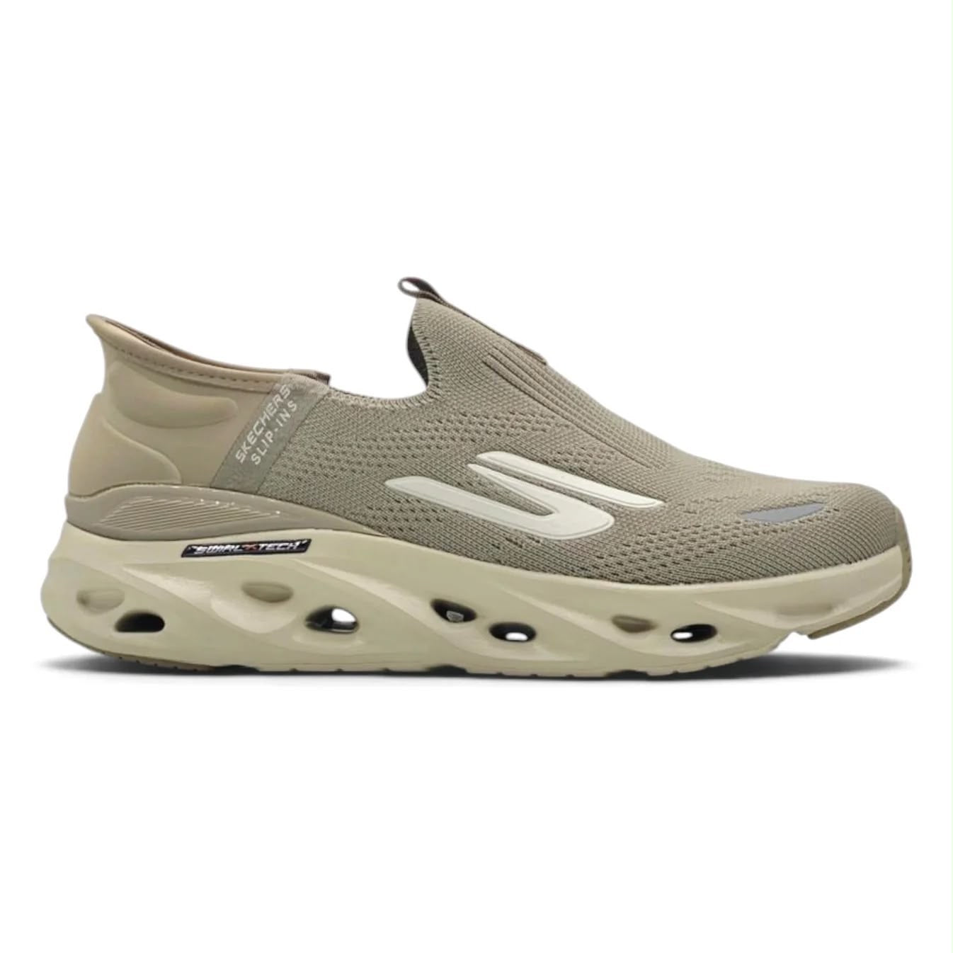 Skechers Slip-Ins (Swirl Tech Edition) Khaki