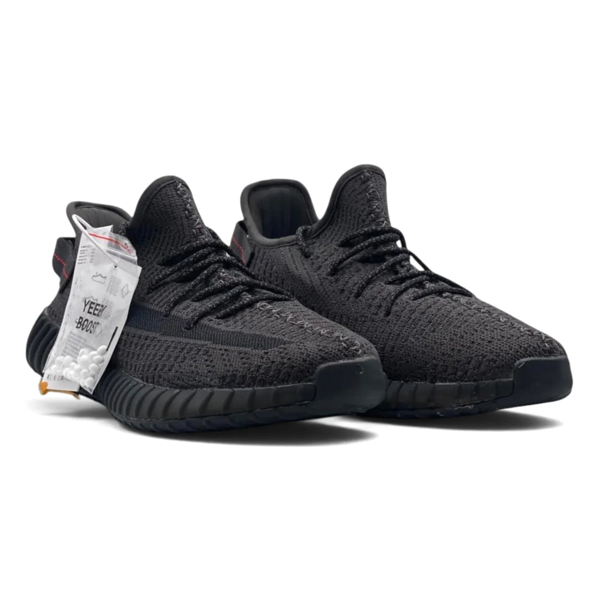 AD Yeezy 350- Real Boost Black Reflective