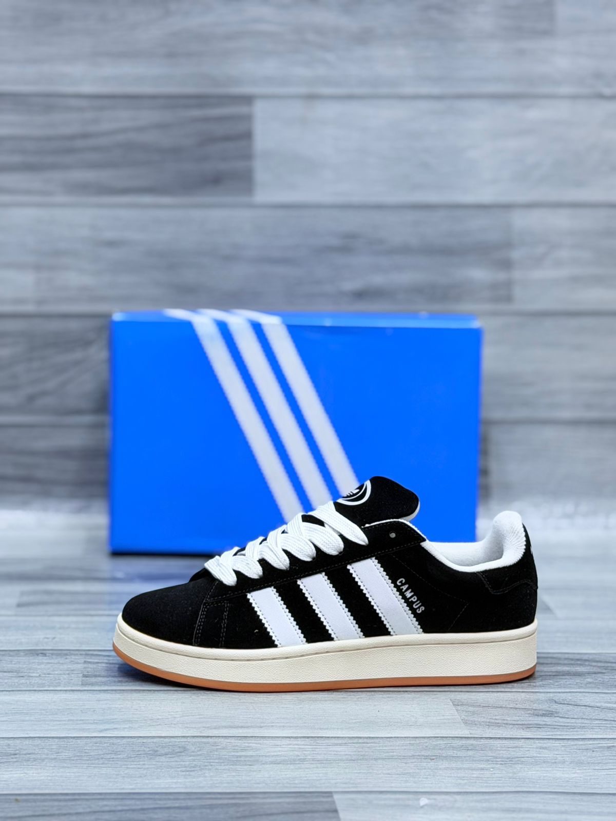 Adidas Campus (Black &amp; White)