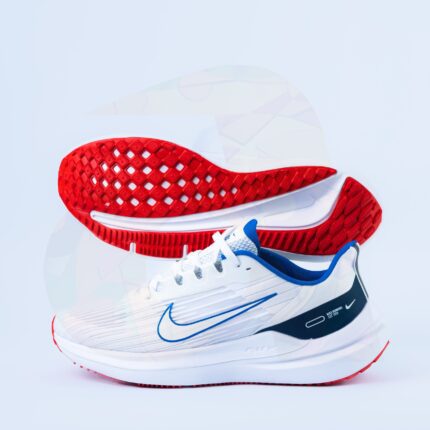 Nike Winflo 9(white with Racer blue)
